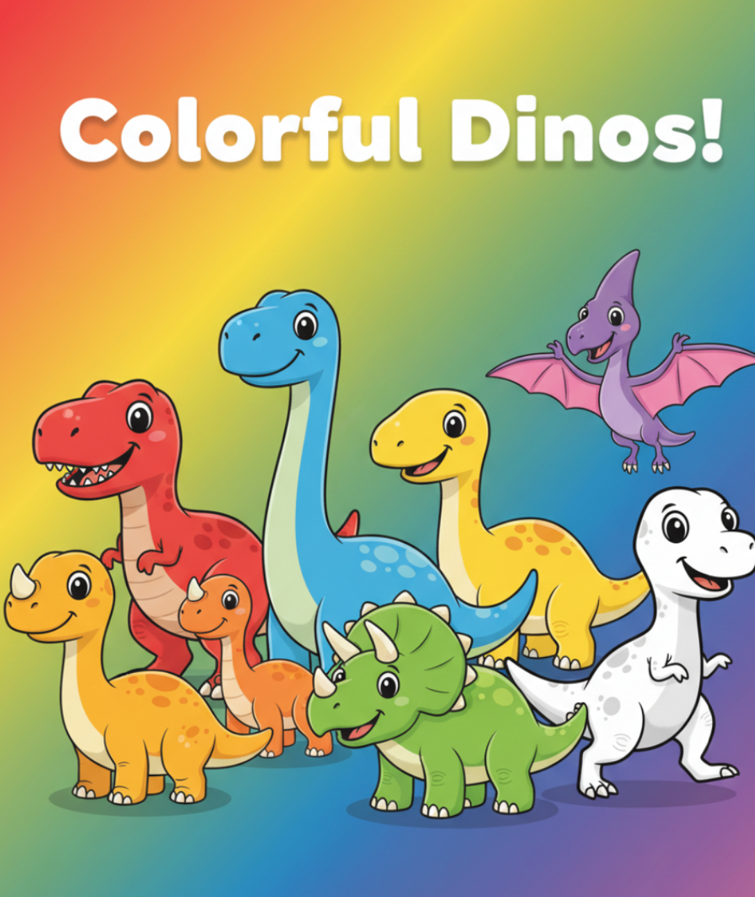 10 Baby & Toddler Dinosaur Books (Ages 0–2) | 100+ Illustrated Pages of Fun