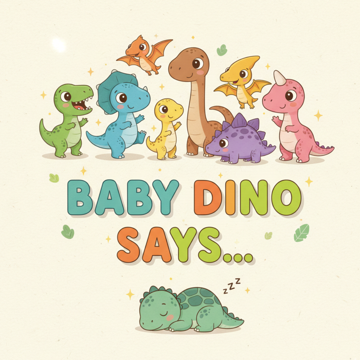10 Baby & Toddler Dinosaur Books (Ages 0–2) | 100+ Illustrated Pages of Fun