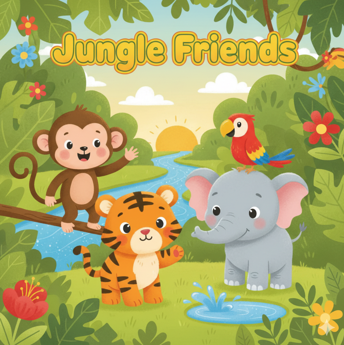 10 Baby & Toddler Single-Themed eBooks (Ages 0-2) | Space, Trucks, Zoo, Colors, Jungle Friends & More!