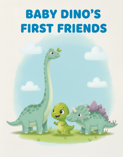 10 Baby & Toddler Dinosaur Books (Ages 0–2) | 100+ Illustrated Pages of Fun