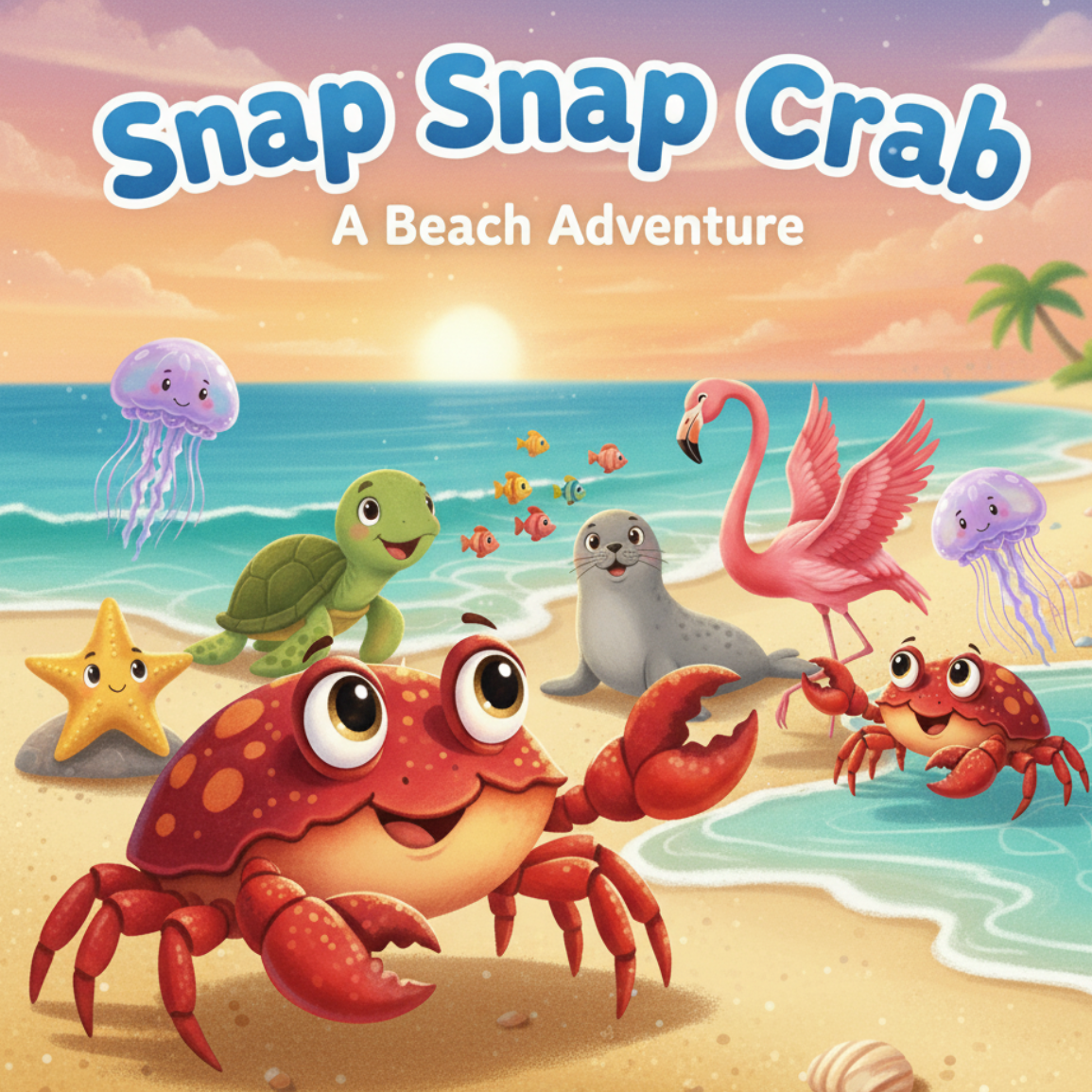 10 Baby & Toddler Sea Creature and Animal Sound eBooks (Ages 0–2) | Turtles, Crabs, Whales and 100+ Fun Illustrated Pages!